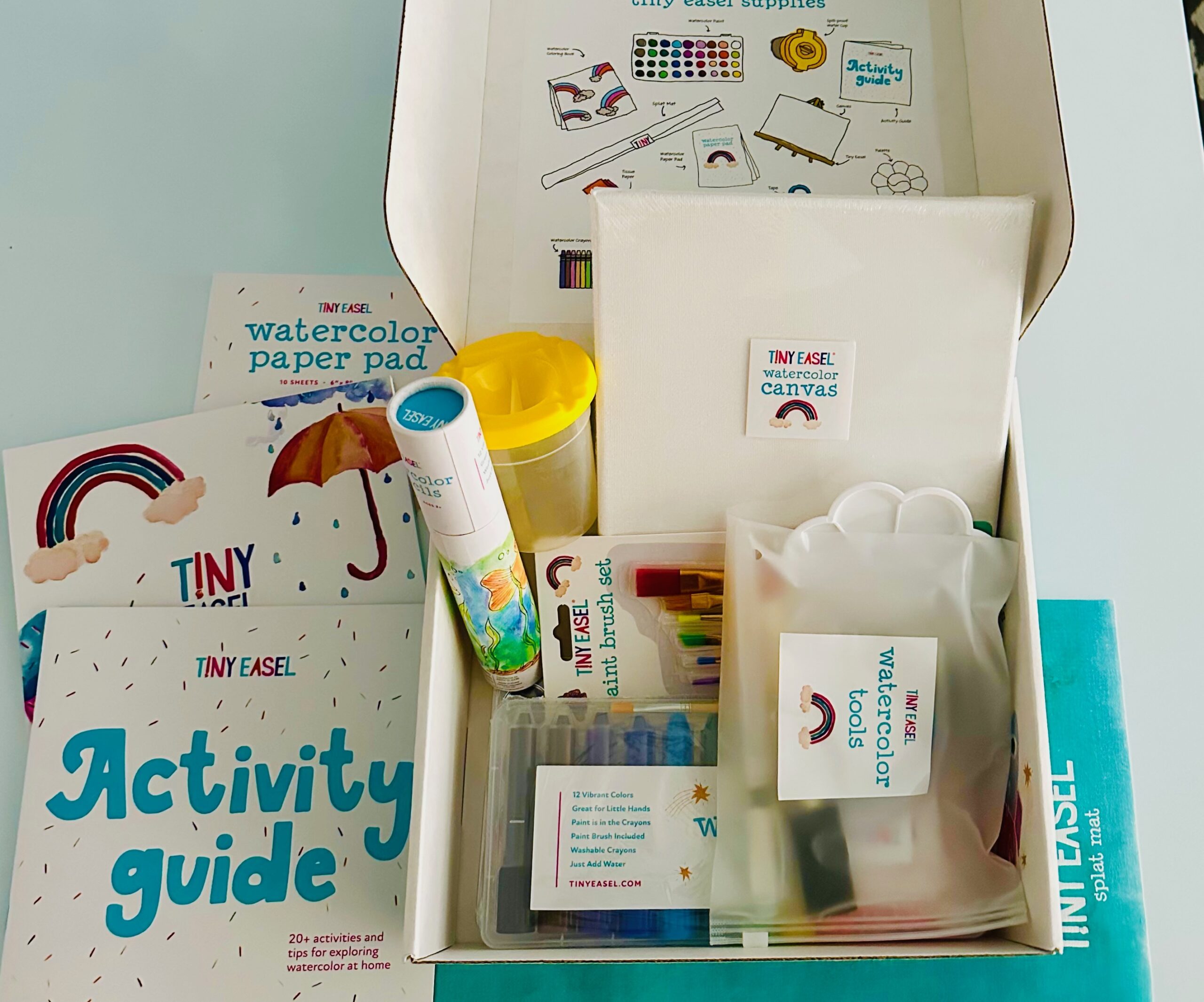 Watercolor Subscription Box - Kits for Kids & Adults